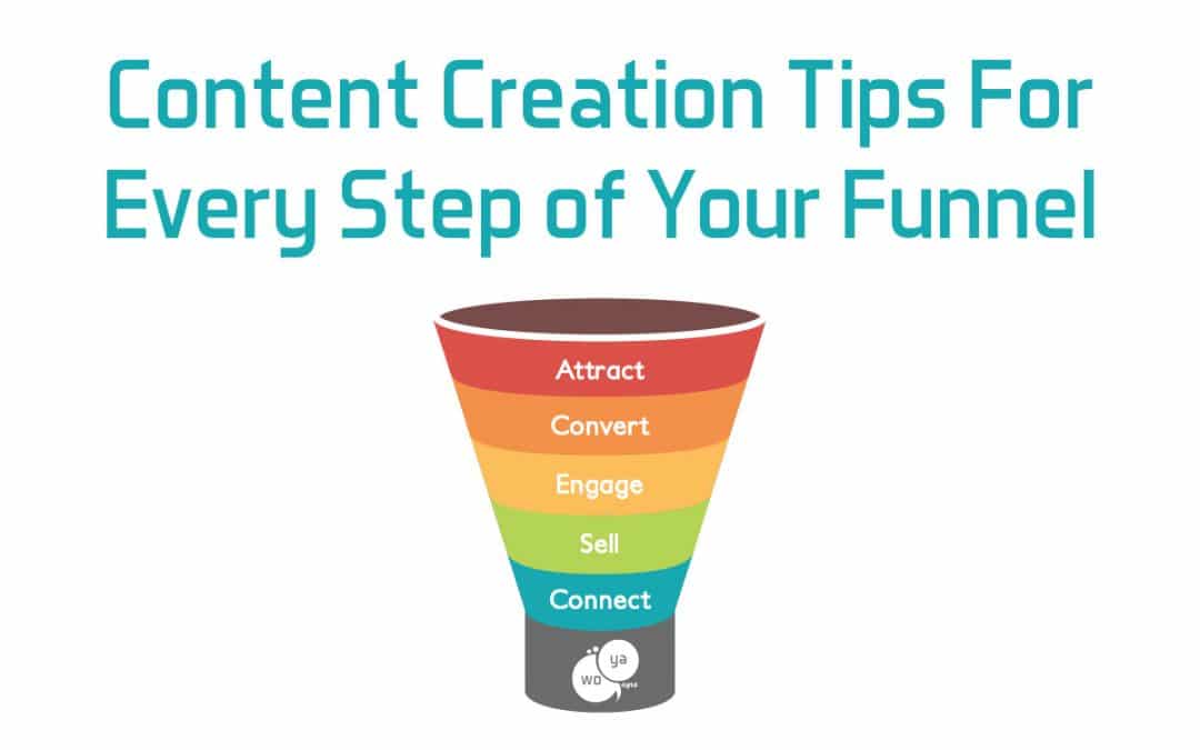 Content Creation Tips for Every Step of Your Funnel