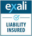 Woya Digital logo with liability insured badge for About Us page.